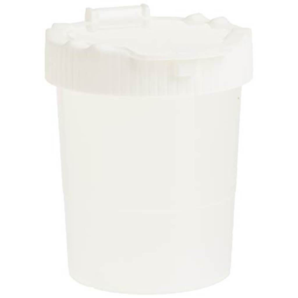 Non-Spill Paint Cups All White Caps Included