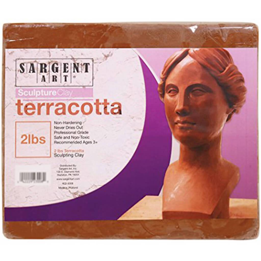 Professional Sculpting Clay Terracotta 2lbs