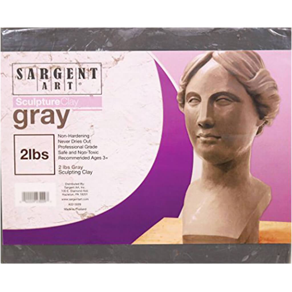 Professional Sculpting Clay Gray 2lbs