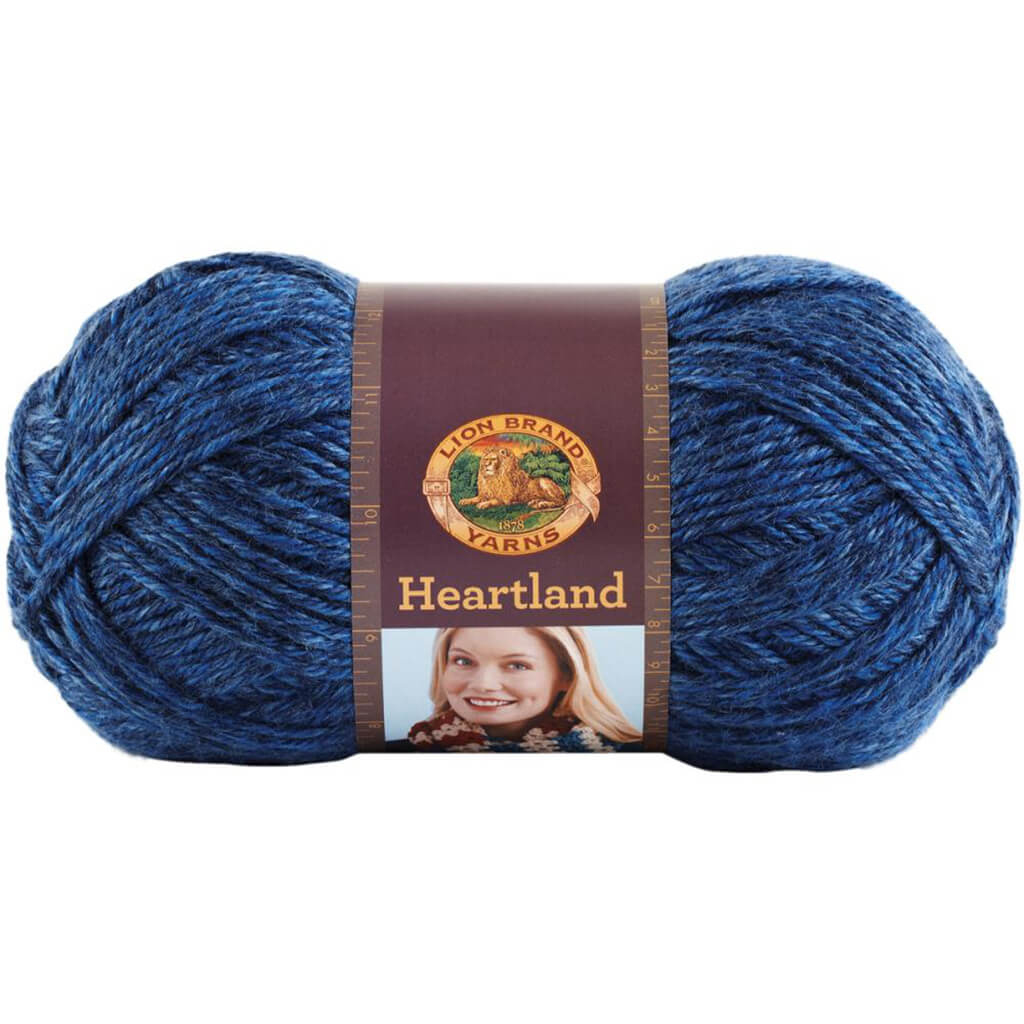  Lion Brand Yarn Heartland Thick and Quick Yarn, Hot Springs