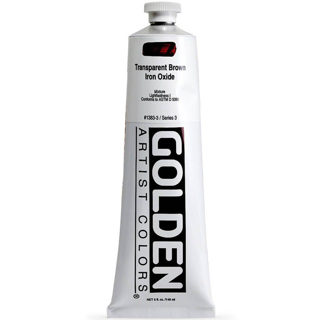 Golden Heavy Body Artist Acrylic Transparent Paint 5oz