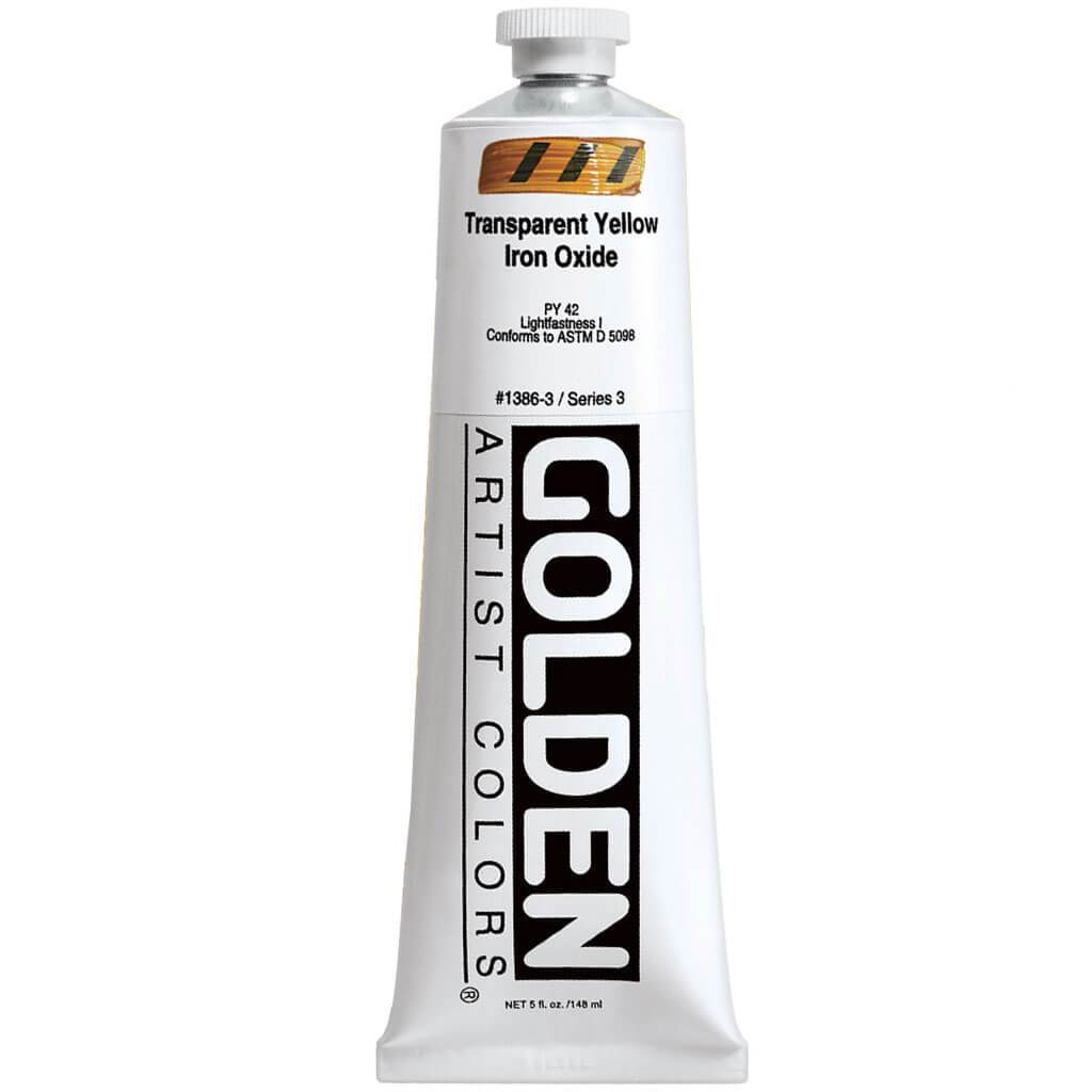 Golden Heavy Body Artist Acrylic Transparent Paint 5oz