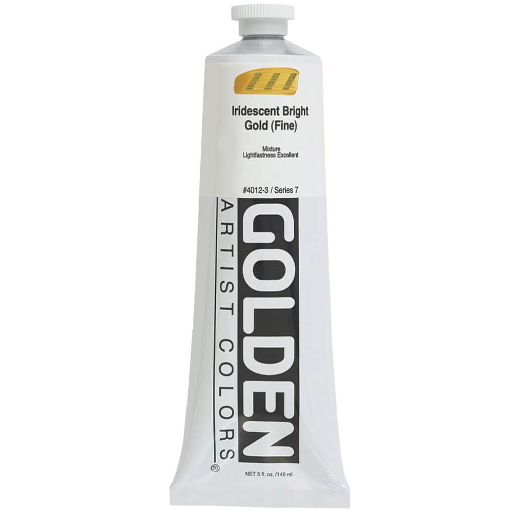 Golden Heavy Body Artist Acrylic Iridescent Paint 5oz