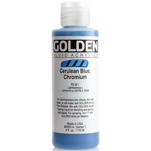 Golden Fluid Acrylic Paint 4oz