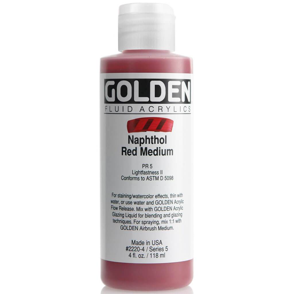 Golden Fluid Acrylic Paint 4oz