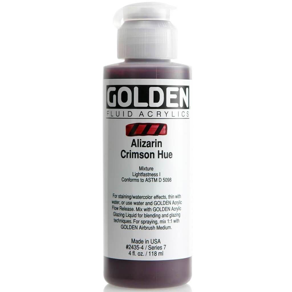 Golden Fluid Acrylic Paint 4oz