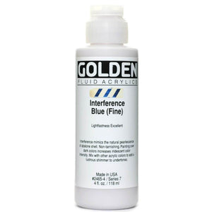 Golden Fluid Acrylic Interference Paint 4oz