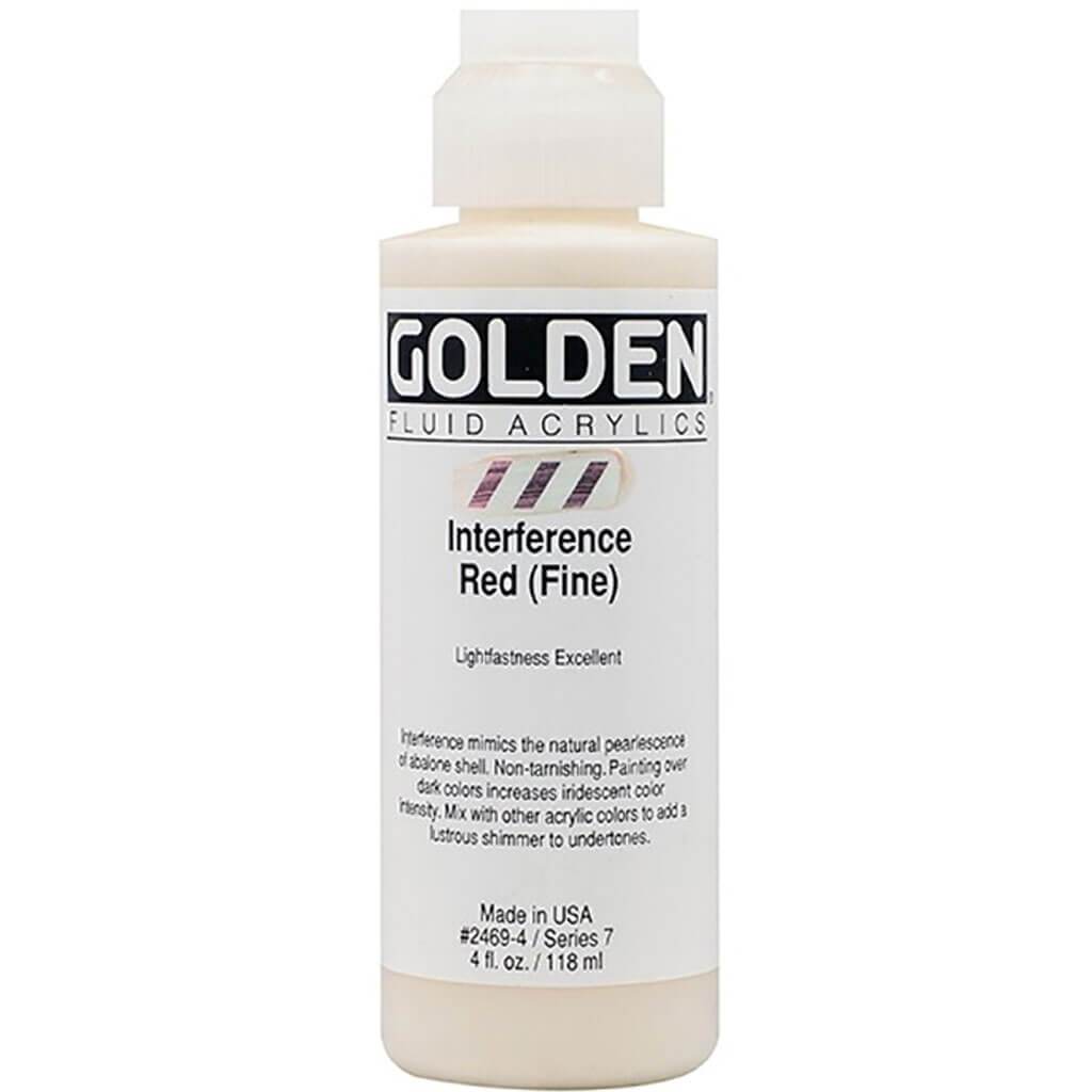 Golden Fluid Acrylic Interference Paint 4oz