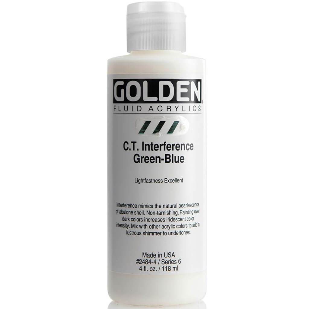 Golden Fluid Acrylic Interference Paint 4oz