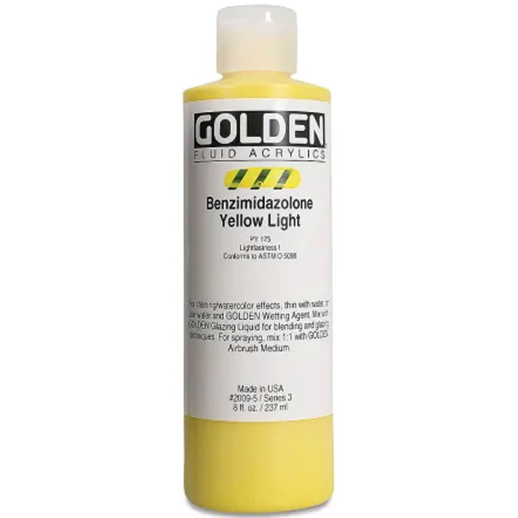 Golden Fluid Acrylic Paint 8oz