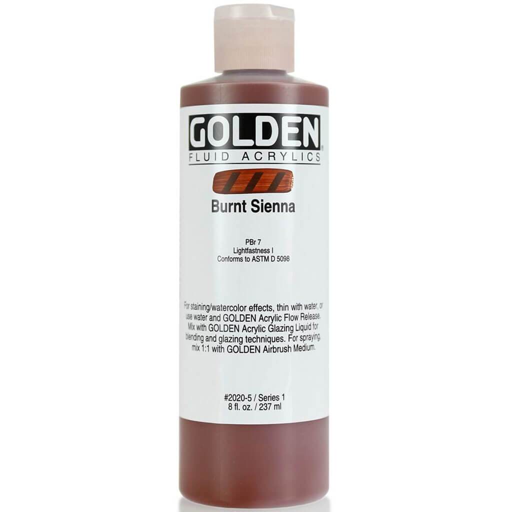 Golden Fluid Acrylic Paint 8oz