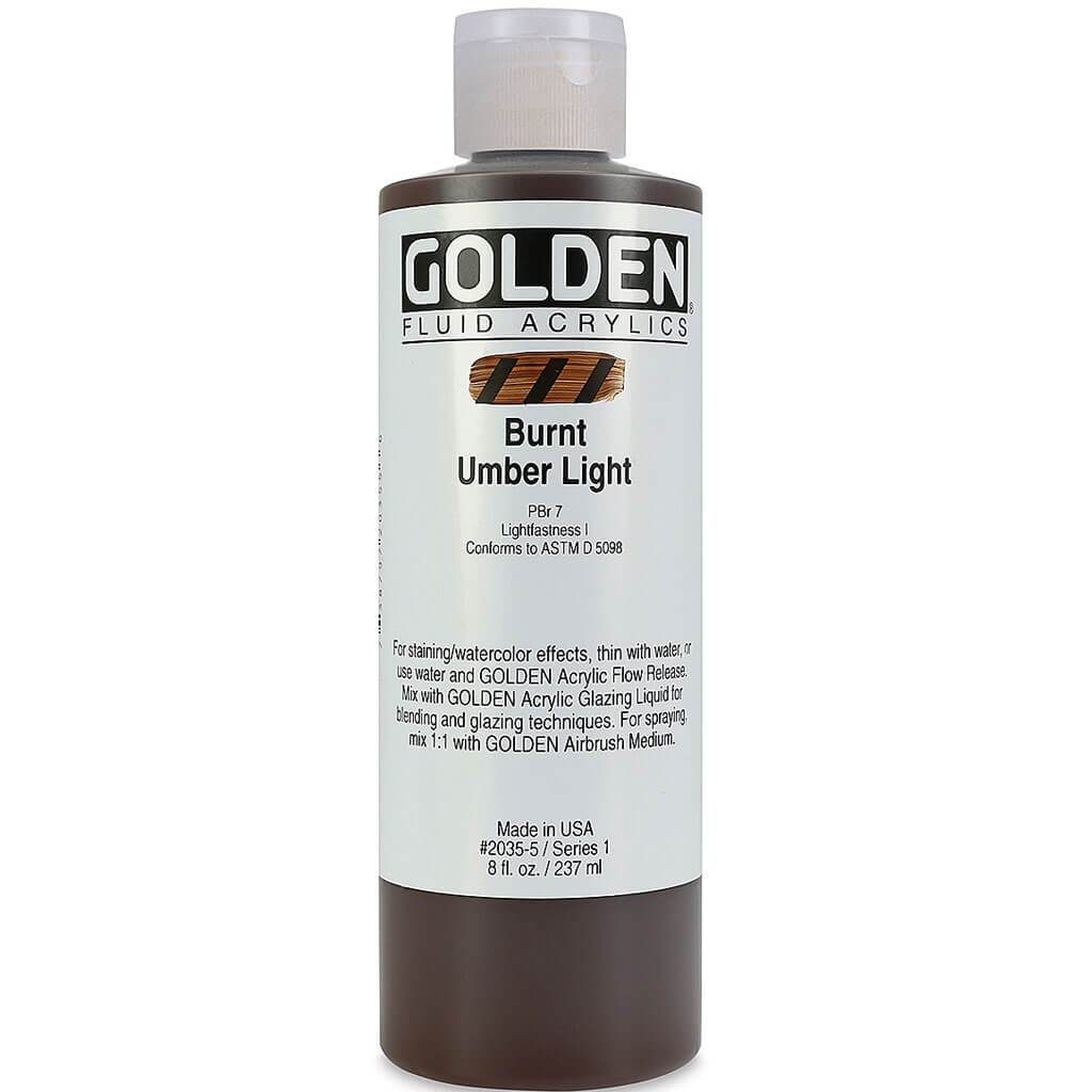 Golden Fluid Acrylic Paint 8oz