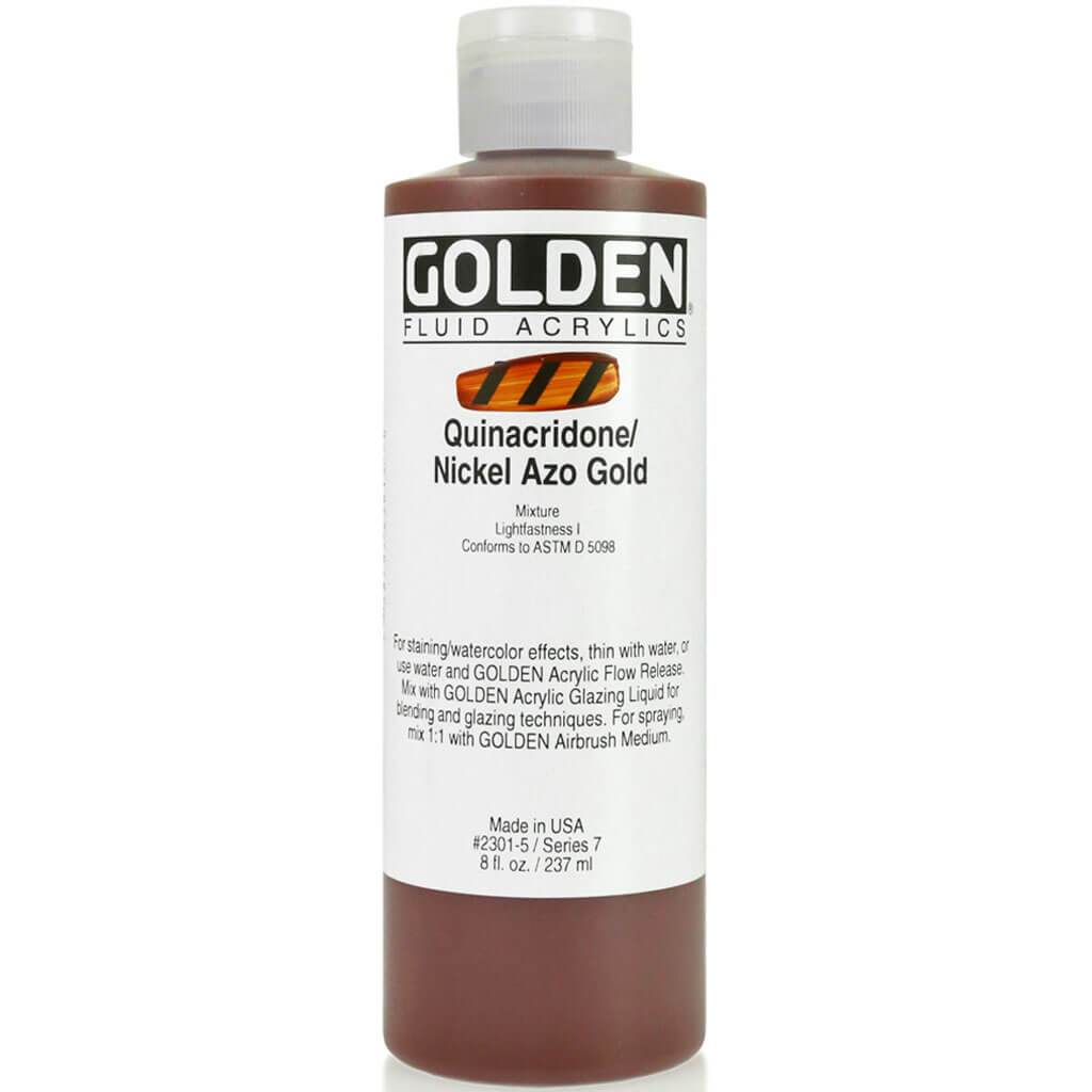 Golden Fluid Acrylic Paint 8oz