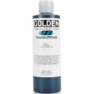Golden Fluid Acrylic Paint 8oz