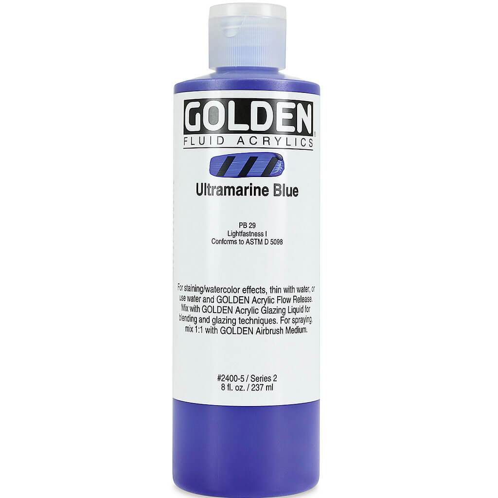 Golden Fluid Acrylic Paint 8oz