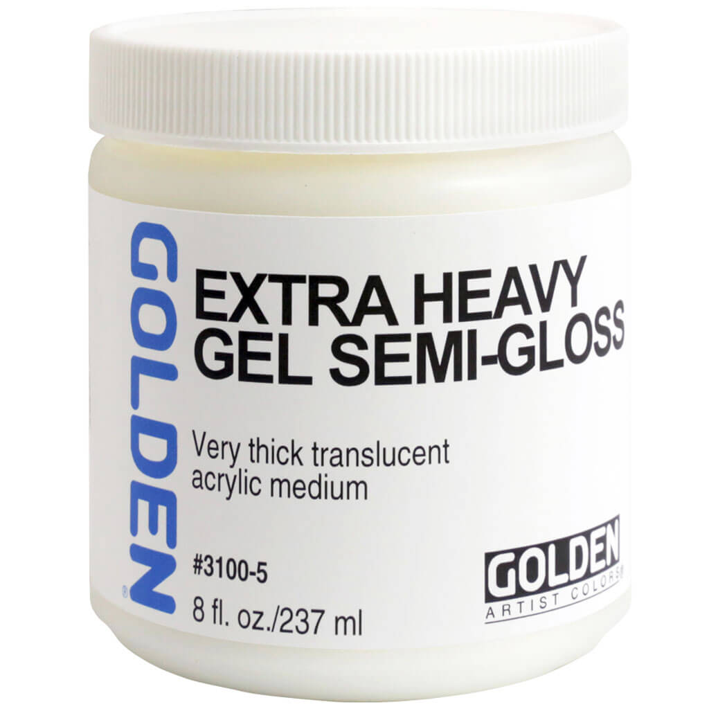 Golden Acrylic Gels Extra Heavy Gel Semi Gloss 236ml