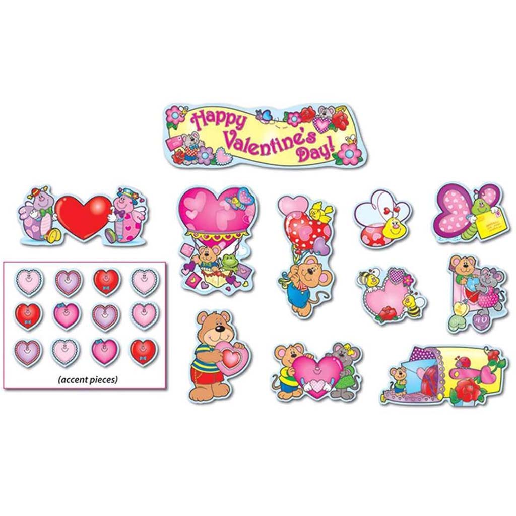 Valentine&#39;s Day Bulletin Board Set 