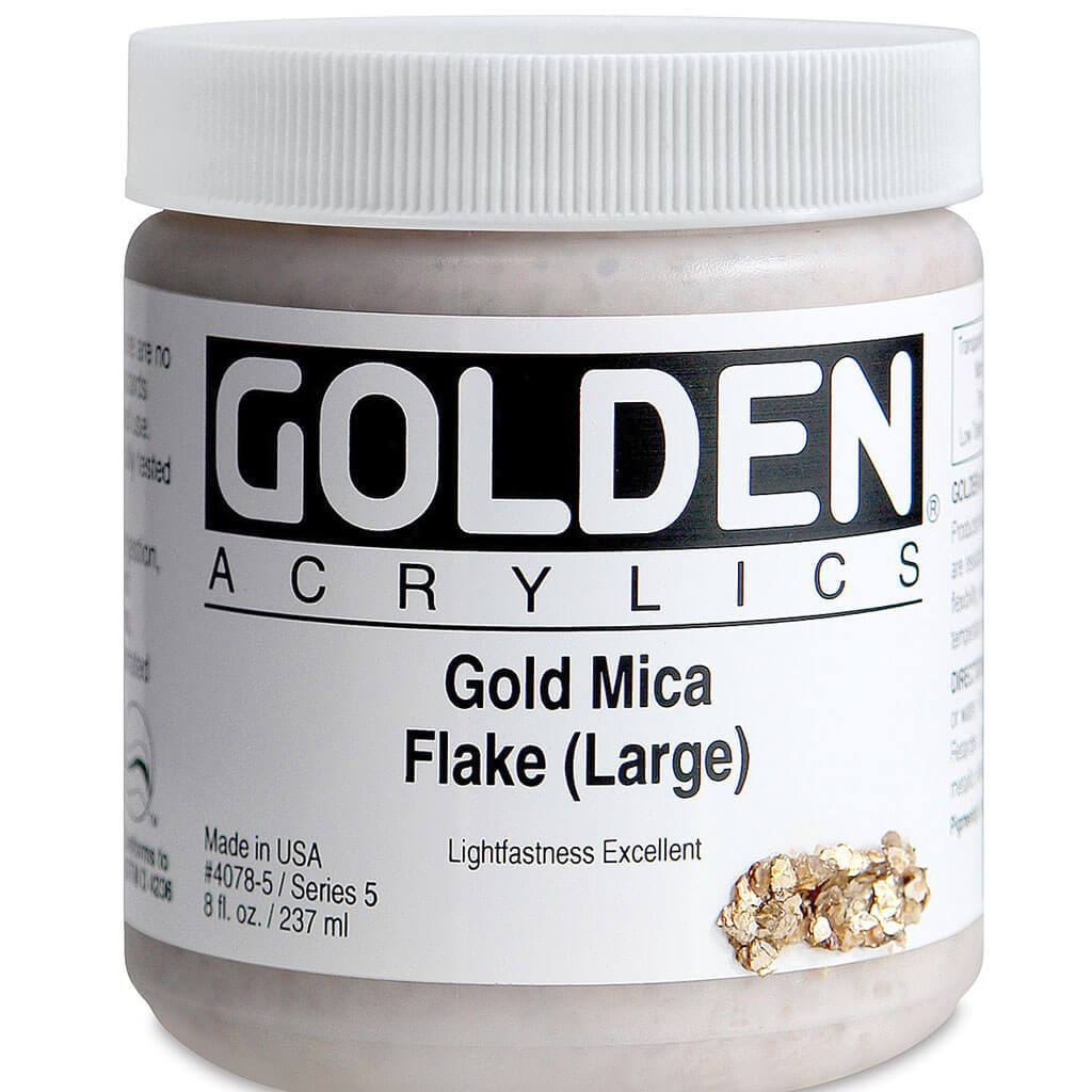 Golden Heavy Body Artist Acrylic Iridescent Paint 8oz