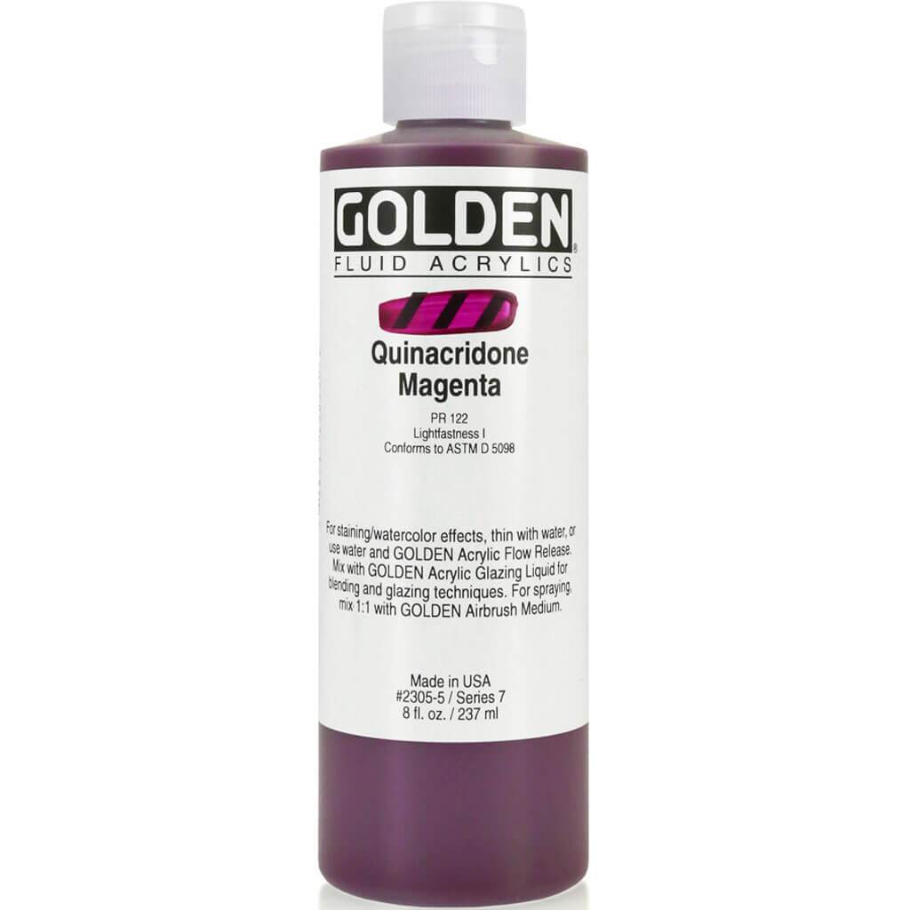 Golden Fluid Acrylic Paint 8oz