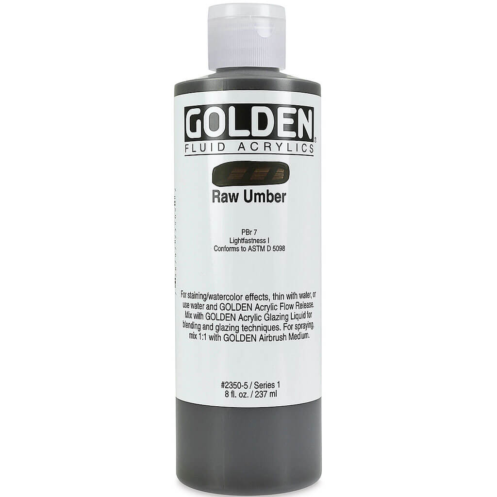 Golden Fluid Acrylic Paint 8oz