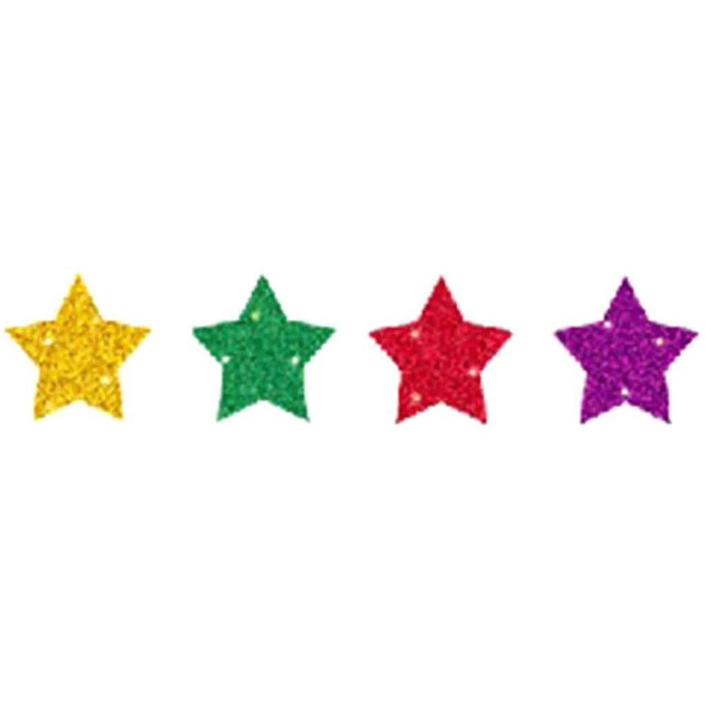 Dazzle Stars Multicolor Chart Seals 