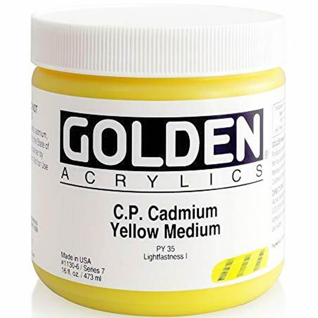 Golden Heavy Body Artist Acrylic  Paint 16oz