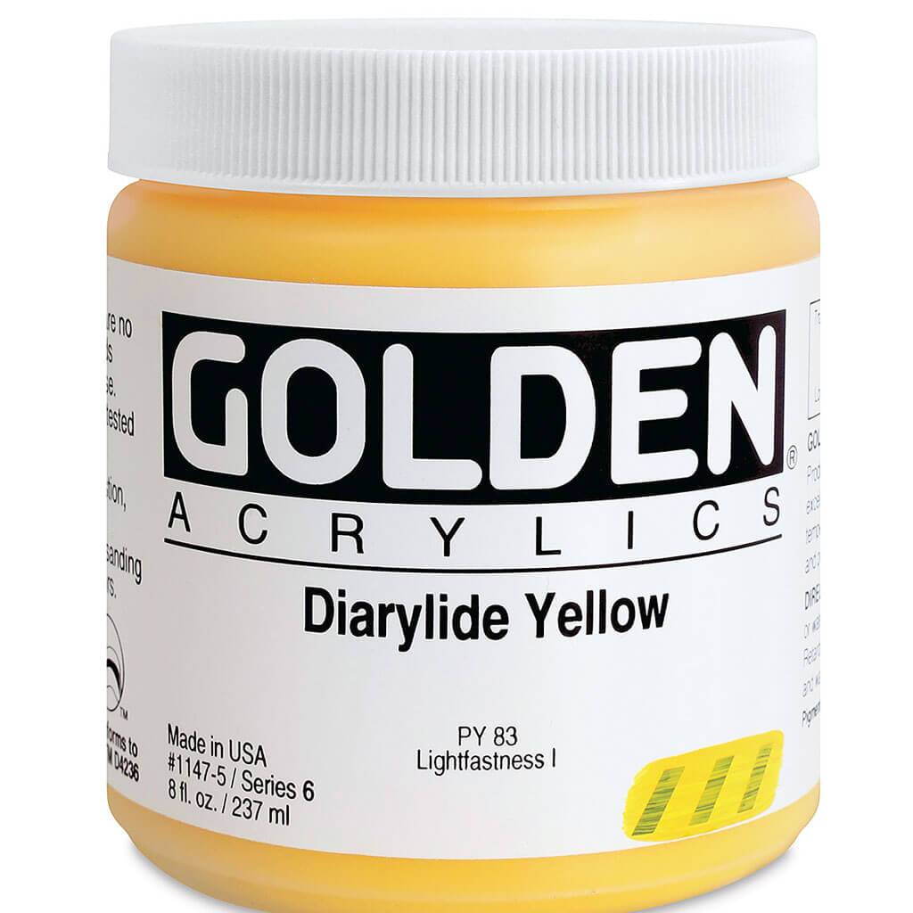 Golden Heavy Body Artist Acrylic Paint 8oz