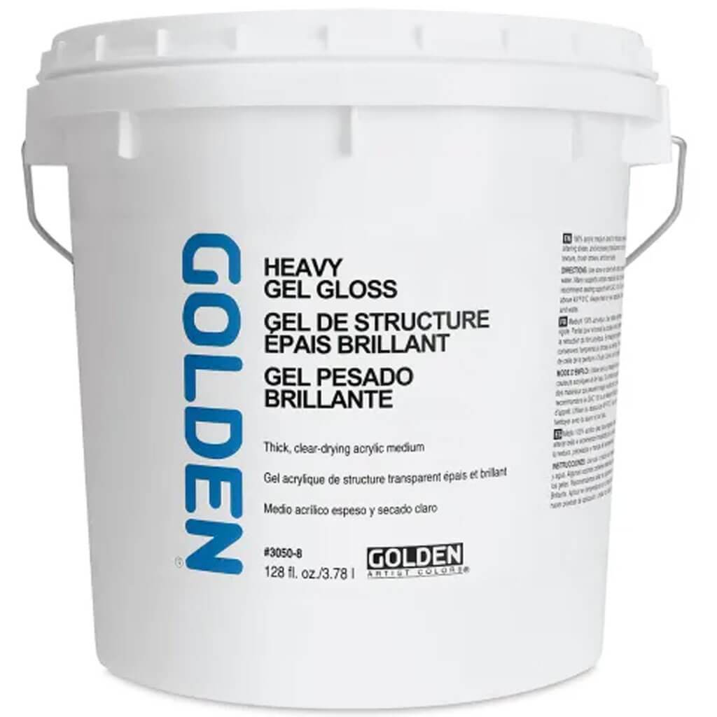 Golden Heavy Acrylic Gel Medium Matte 128oz