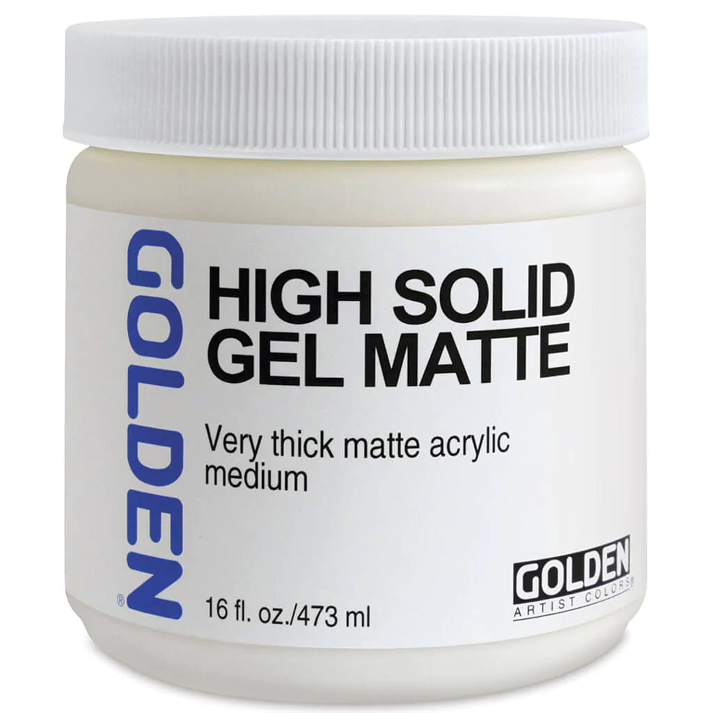 Golden High Solid Gel Medium Matte 16oz