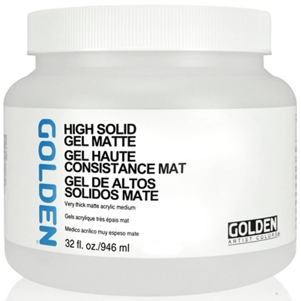 Golden High Solid Gel Medium Matte 32oz