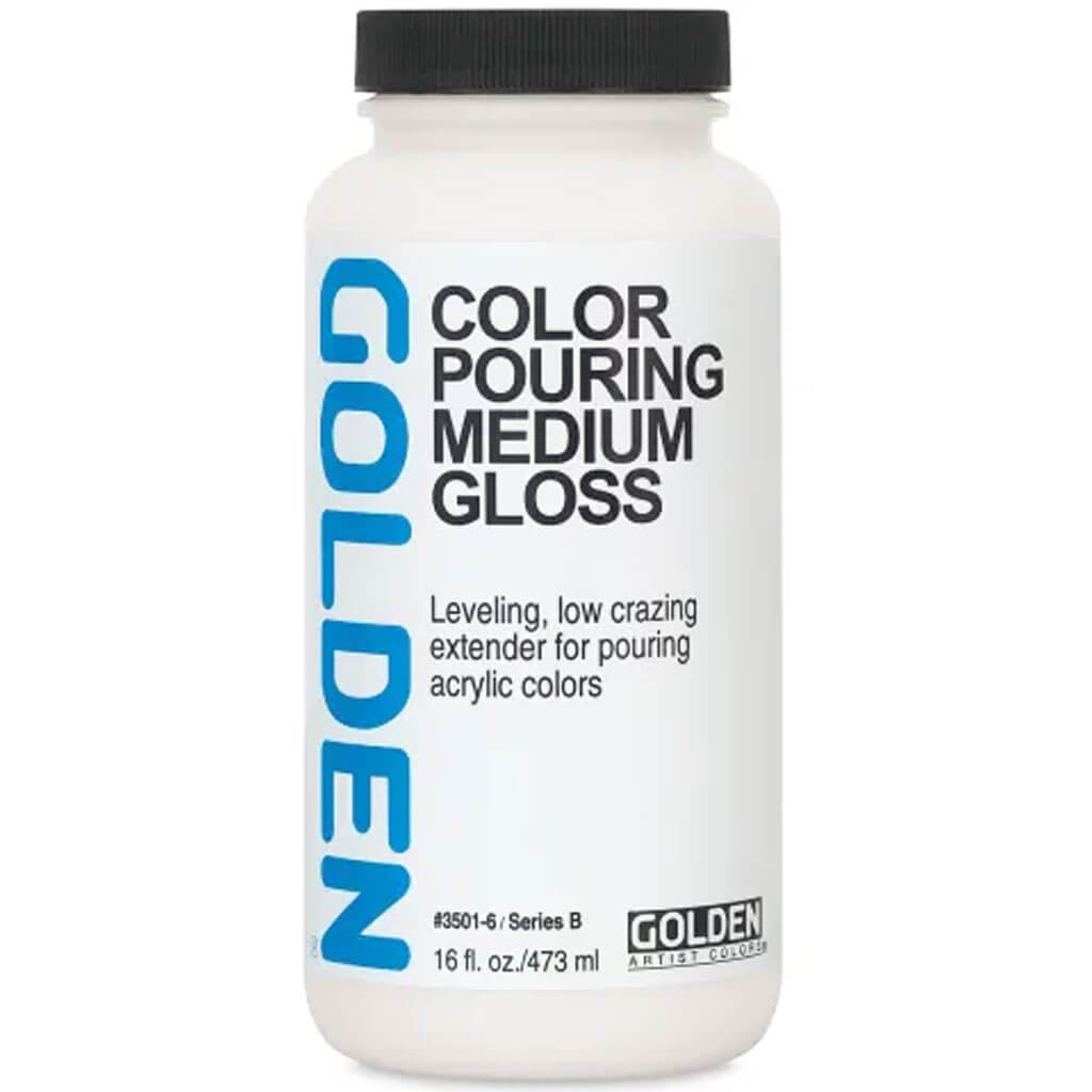 Golden Color Pouring Medium Gloss 16oz