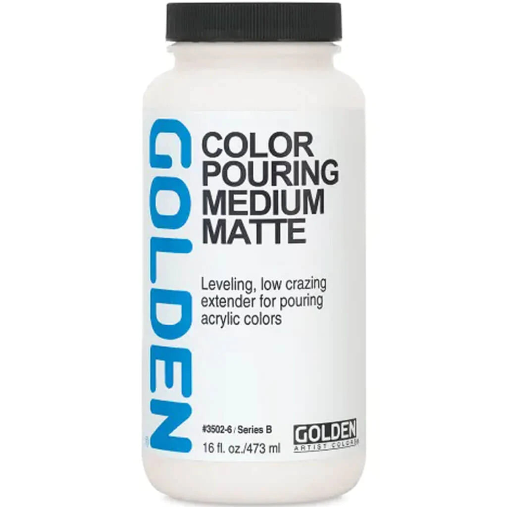 Golden Artist Color Pouring Medium Matte Finish 16oz