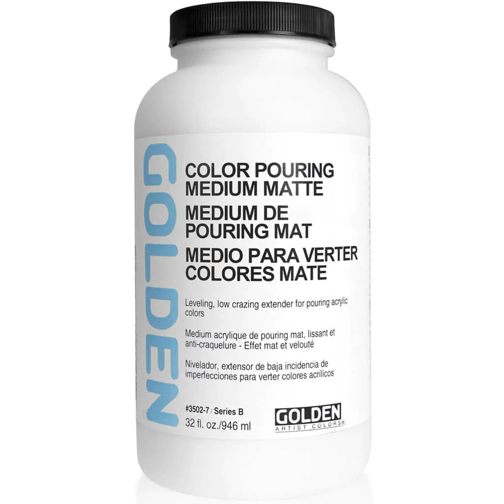 Golden Artist Color Pouring Medium Matte Finish 32oz