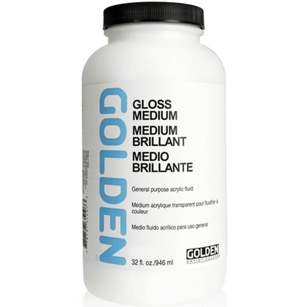 Golden Polymer Medium Gloss 32oz