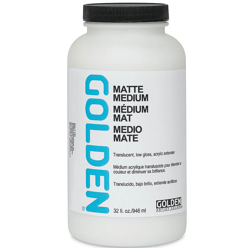 Golden Acrylic Medium Matte 32oz