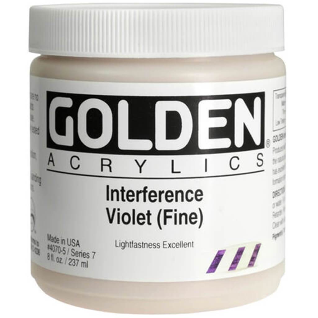 Golden Heavy Body Acrylic Interference Paint 8oz