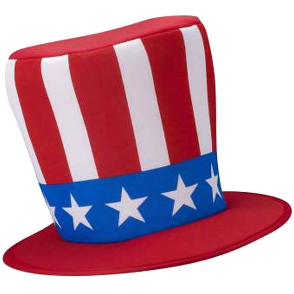 Uncle Sam Felt Top Hat