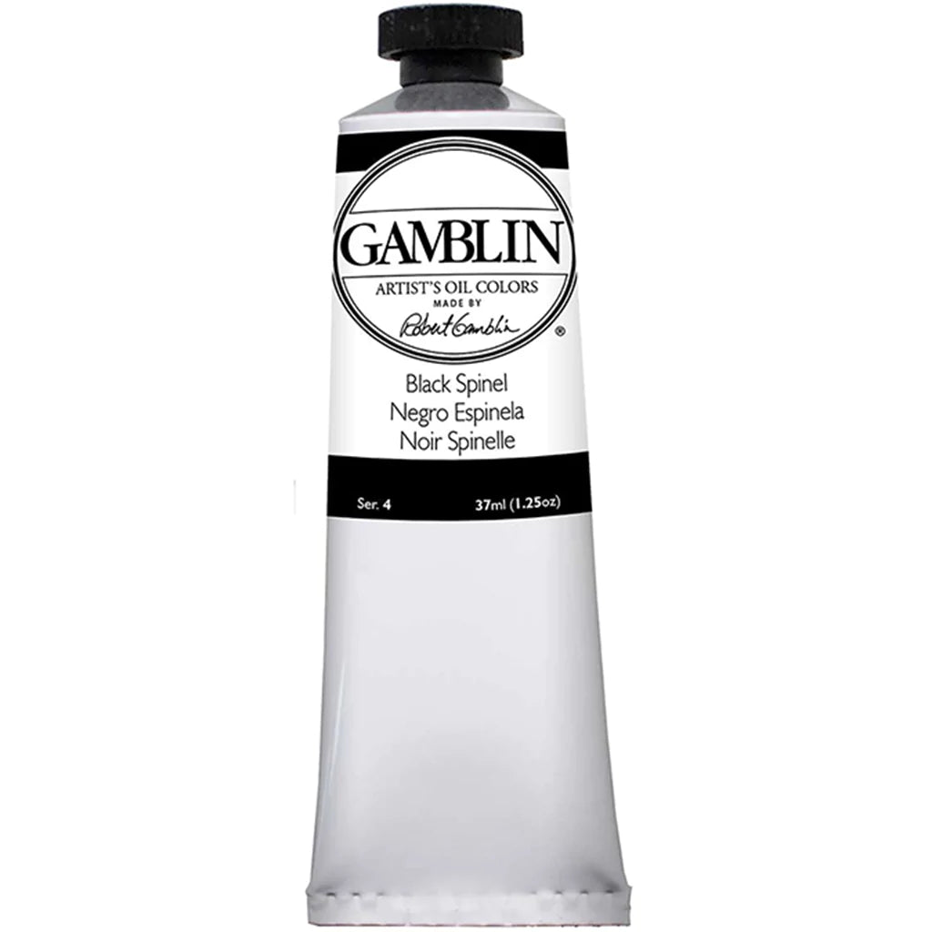 Gamblin Artist&#39;s Oil Color 37ml Black Spinel