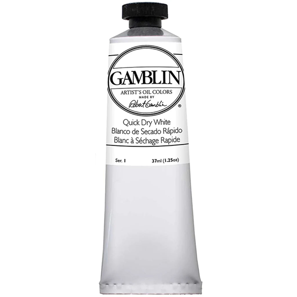 Gamblin Artist&#39;s Oil Color 37ml Quick Dry White