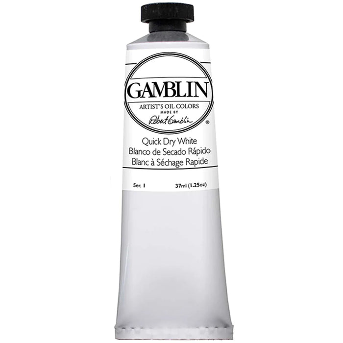 Gamblin Artist's Oil Color 37ml Quick Dry White