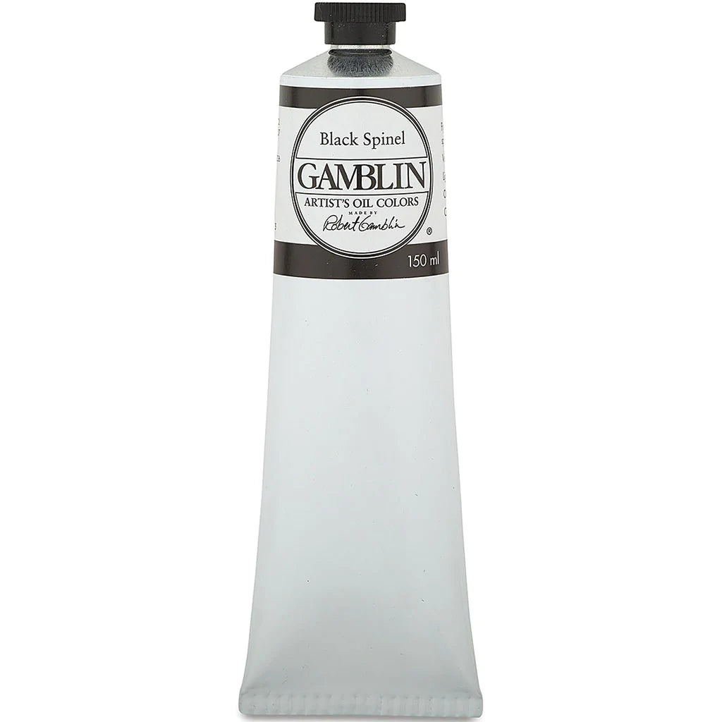 Gamblin Artist&#39;s Oil Color 150ml Black Spinel