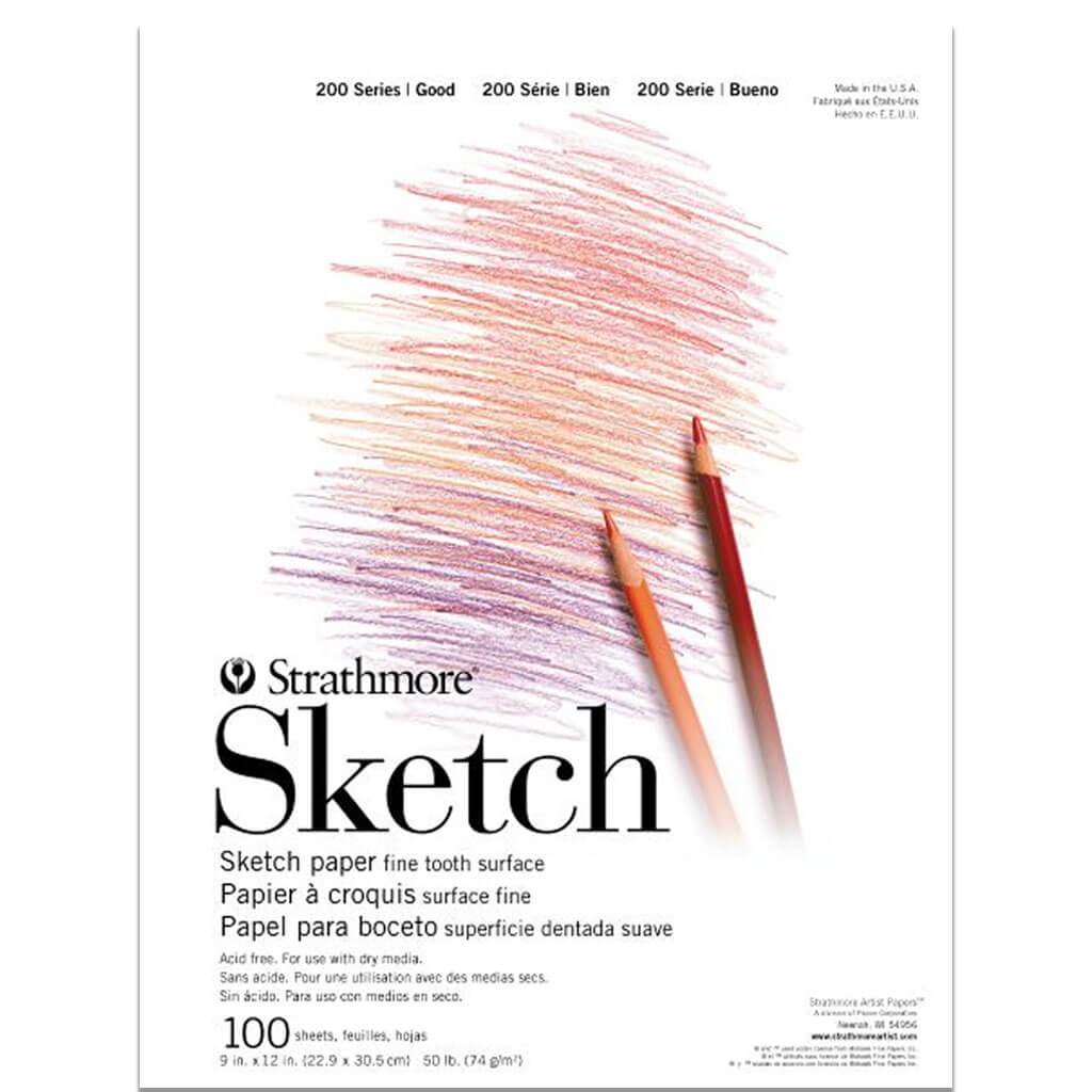 Strathmore Sketch Pad 11in x 14in 100 Sheet