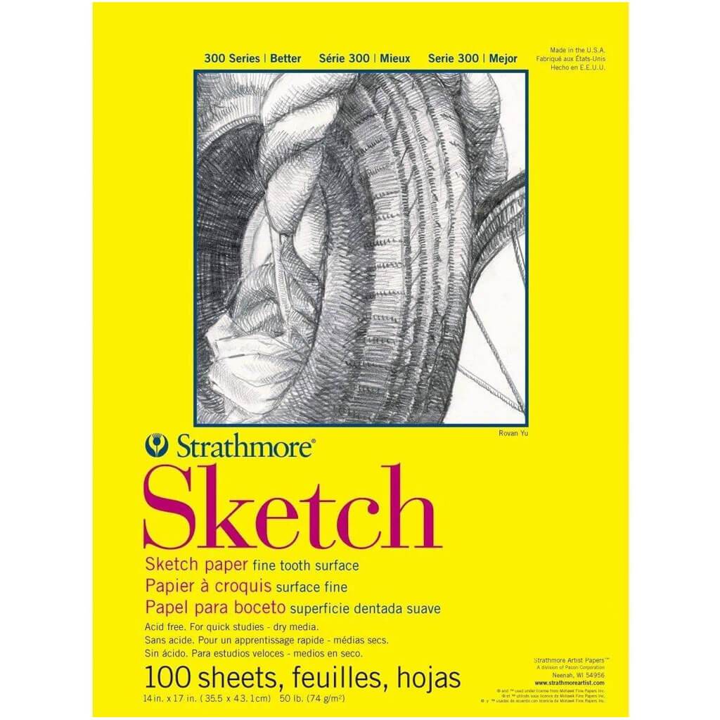 Strathmore 300 Series Sketch Pad 14in x 17in