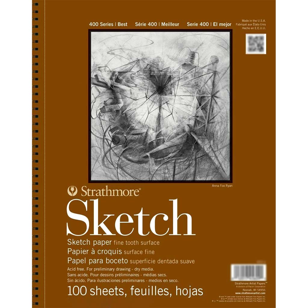 Strathmore Sketch Paper Pad 11in x 14in 100 Sheets