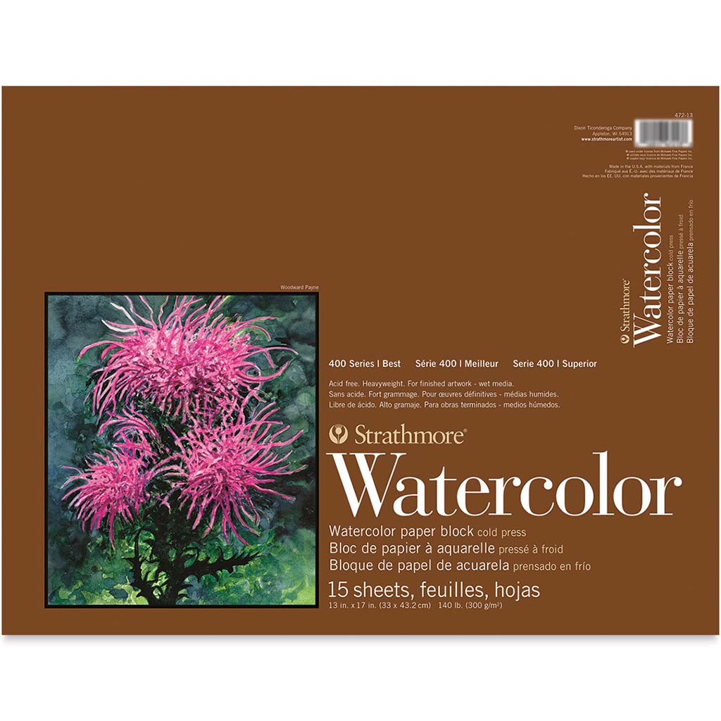 400 Series Watercolor Block Cold Press 13"x17"