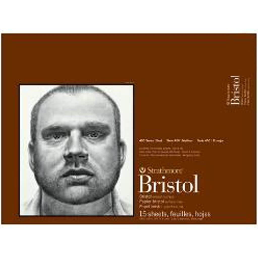 Strathmore 400 Series Bristol Paper Pad Smooth 18in x 24in
