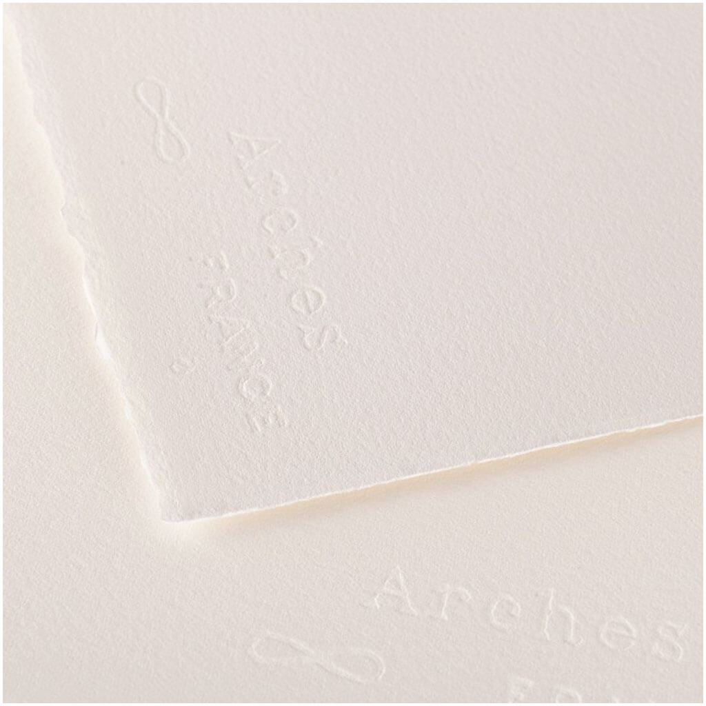 Arches Watercolor Paper Sheet 56 x 76 Cold Press Natural White