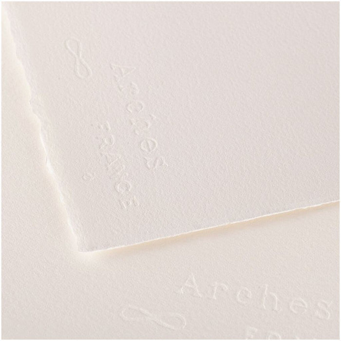 Arches Watercolor Paper Sheet 56 x 76 Cold Press Natural White