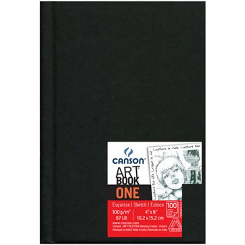 One Art Book Hardbound 4in x 6in