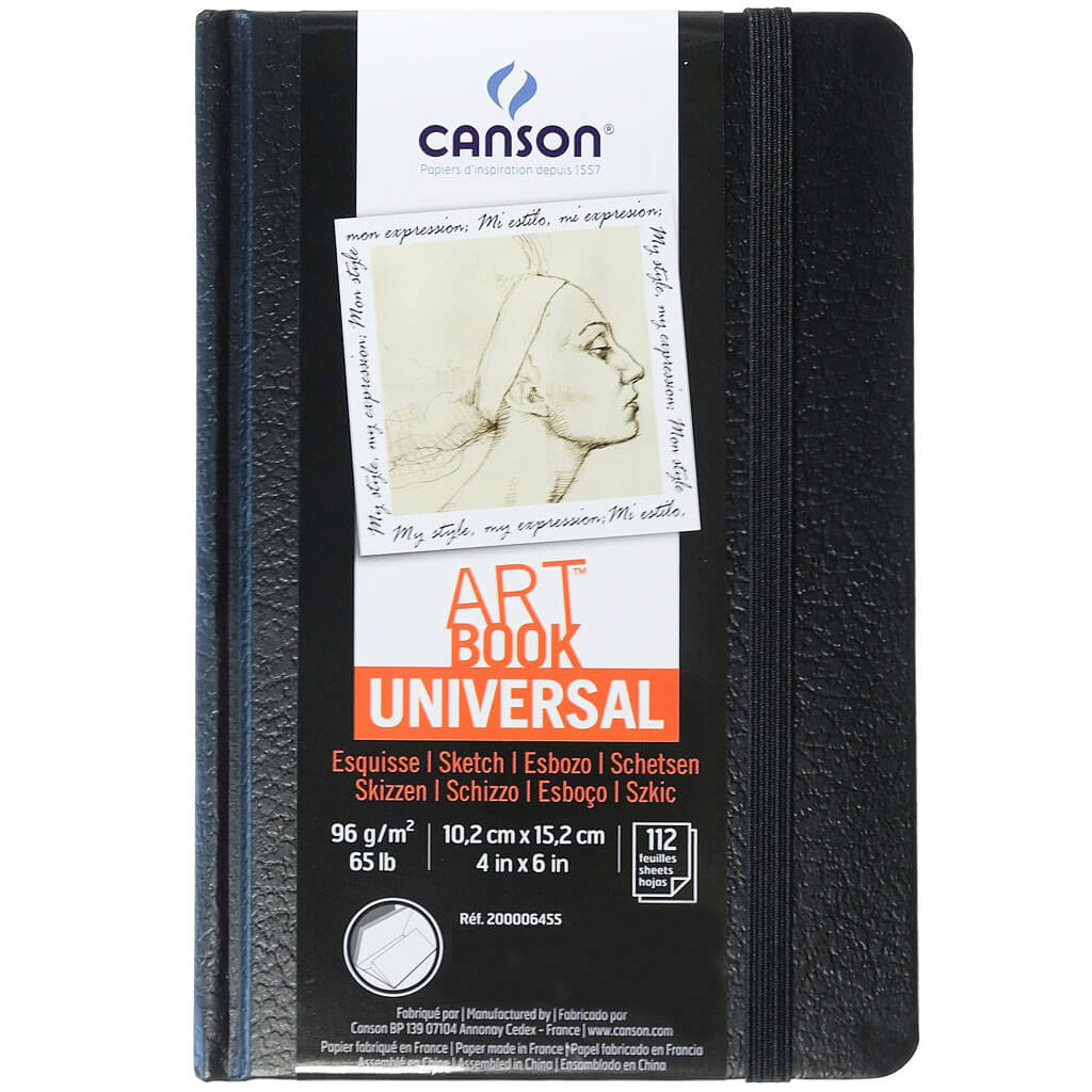 Universal Art Book Hardbound 4in x 6in